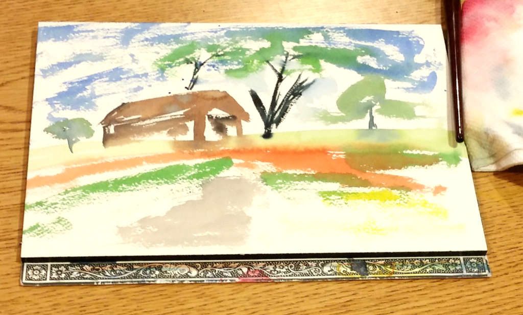 30 second barn painting