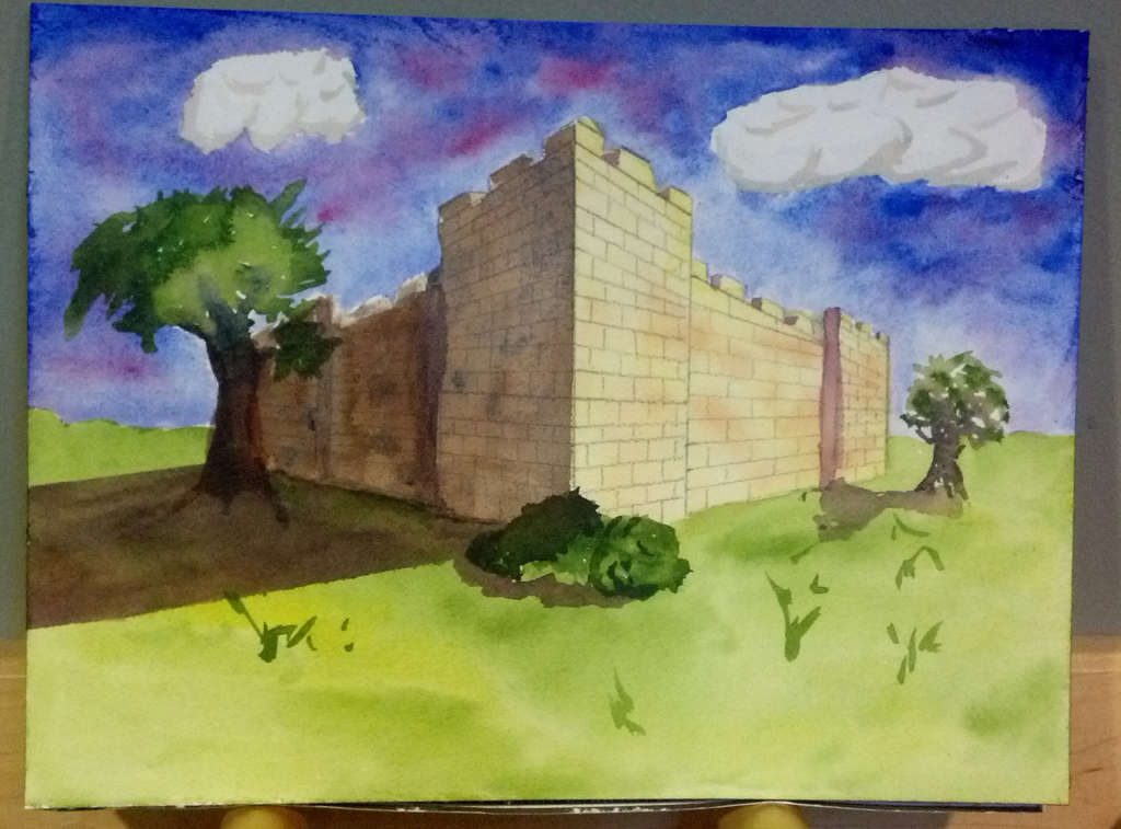 Castle, perspective exercise